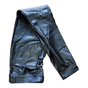 NWOT Unbranded Black Faux Leather Skinny Pants Womens | Size M